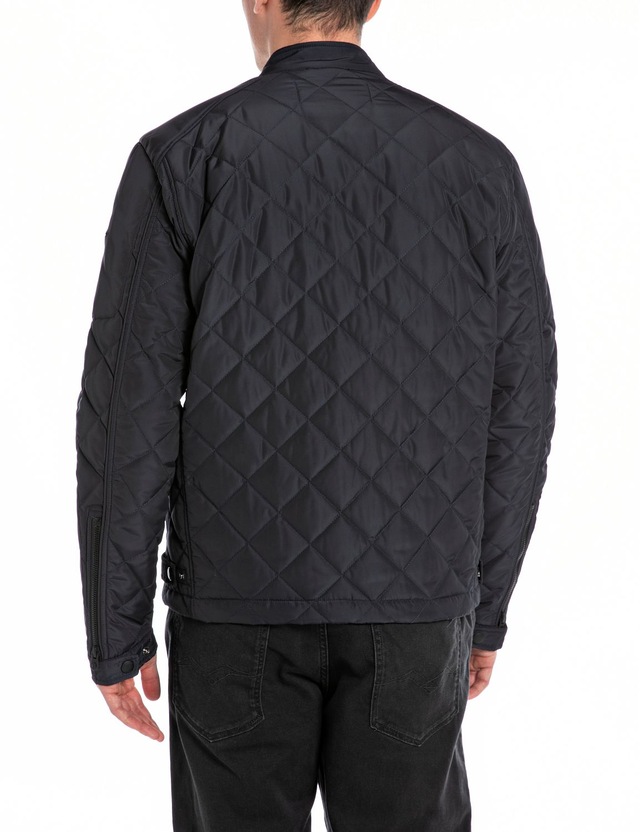 Replay Steppjacke »Saber Mid« mit kurzem Stehkragen