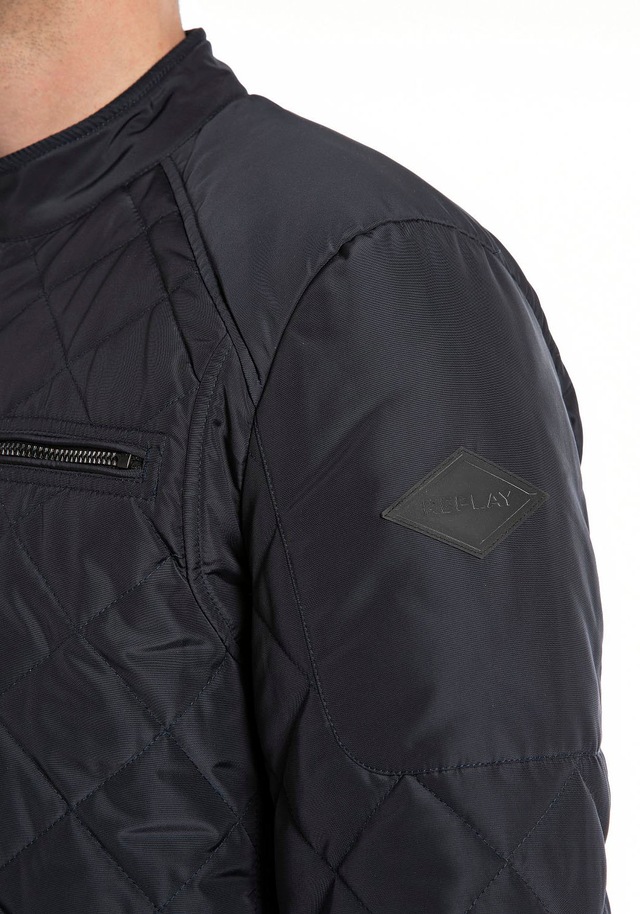Replay Steppjacke »Saber Mid« mit kurzem Stehkragen