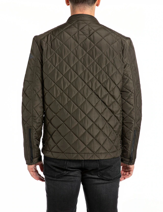 Replay Steppjacke »Saber Mid« mit kurzem Stehkragen