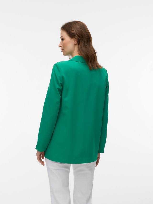 Vero Moda Longblazer »VMZELDA LS LOOSE BLAZER NOOS« lässige Form, 1-Knopf Verschluss