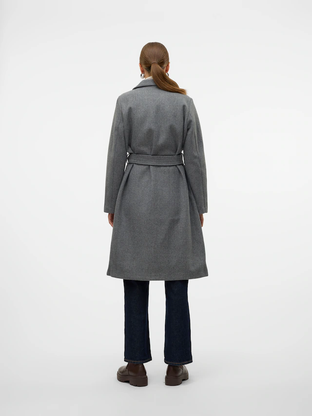 Vero Moda Langmantel »VMFORTUNEAYA SS23 LONG COAT NOOS« Kunstfaser