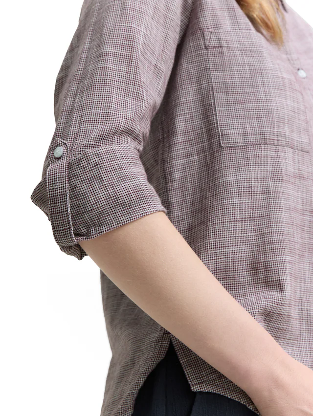 TOM TAILOR Langarmbluse »Regular« mit Brusttaschen