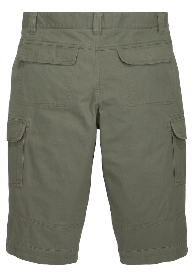 Bruno Banani Bermudas schmale Passform, gerade Beinform, mit Cargotaschen