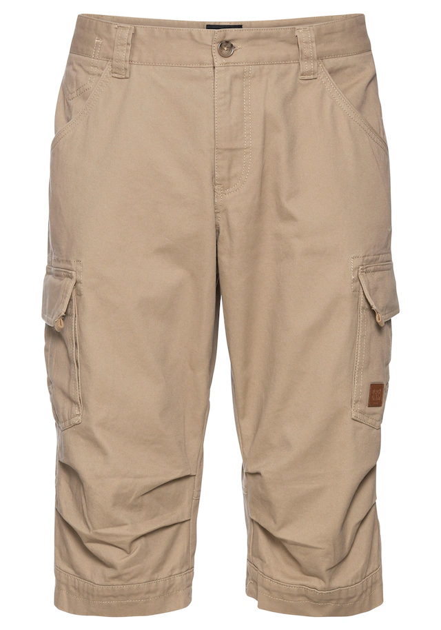 Bruno Banani Bermudas schmale Passform, gerade Beinform, mit Cargotaschen