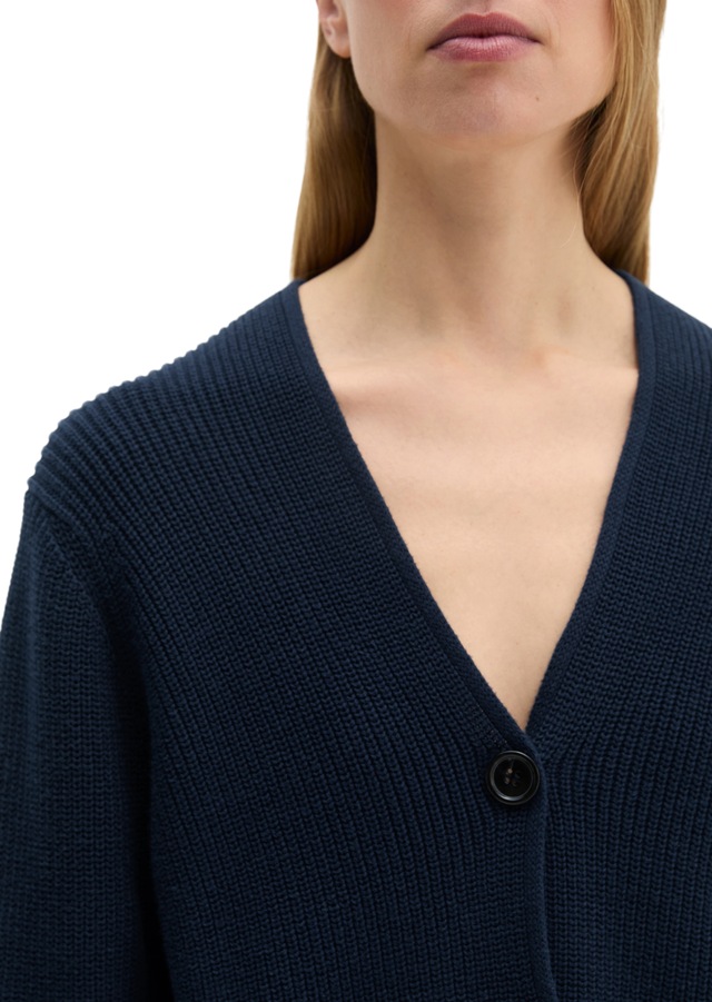 Marc O'Polo Strickjacke in kurzer, gerader Form