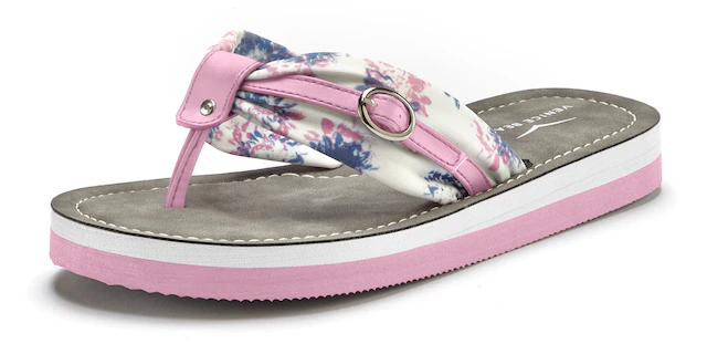 Venice Beach Badezehentrenner »Sandale, Badeschuh, Pantolette, Badelatsche, Flip Flop, Badeschlappe« Zehentrenner mit wasserabweisender und leichter Sohle VEGAN
