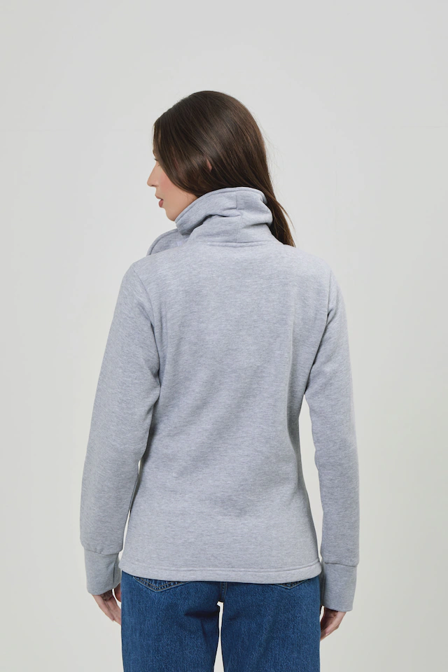 Bench. Sweatjacke »HAYLO« aus Baumwolle und Polyester, figurbetonte Passform, Langarm