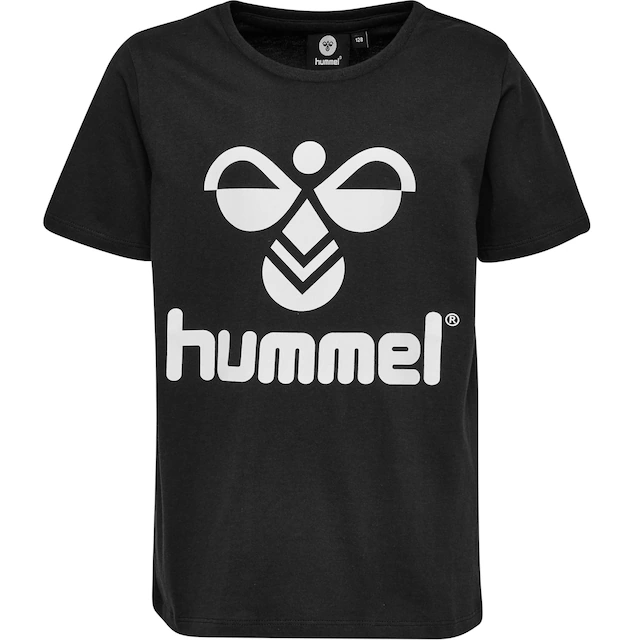 hummel T-Shirt »hmlTRES T-SHIRT S/S« für Kinder, Kurzarm, mit Rundhalsausschnitt, aus Baumwolle