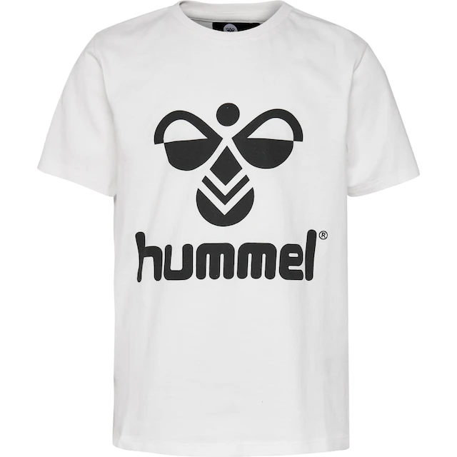 hummel T-Shirt »hmlTRES T-SHIRT S/S« für Kinder, Kurzarm, mit Rundhalsausschnitt, aus Baumwolle