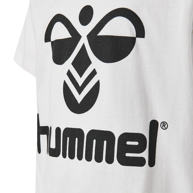 hummel T-Shirt »hmlTRES T-SHIRT S/S« für Kinder, Kurzarm, mit Rundhalsausschnitt, aus Baumwolle