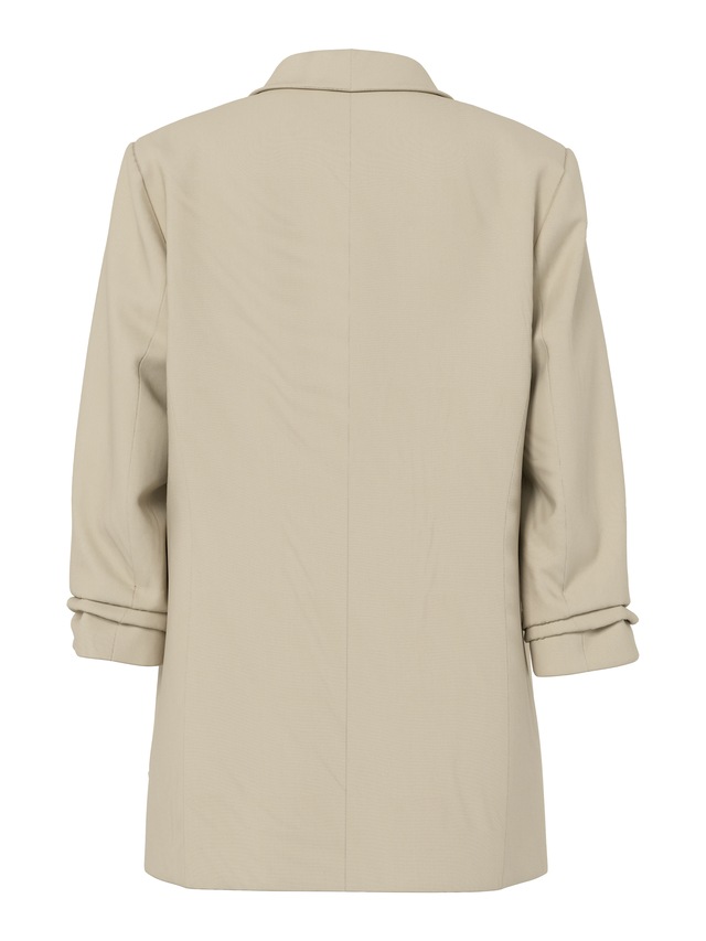 pieces »PCBOSELLA 3/4 BLAZER NOOS« Materialmix, regular fit