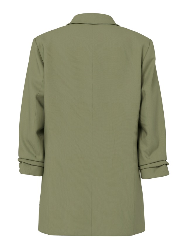 pieces »PCBOSELLA 3/4 BLAZER NOOS« Materialmix, regular fit