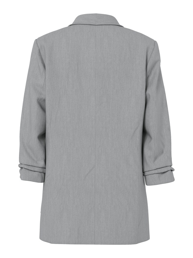 pieces »PCBOSELLA 3/4 BLAZER NOOS« Materialmix, regular fit