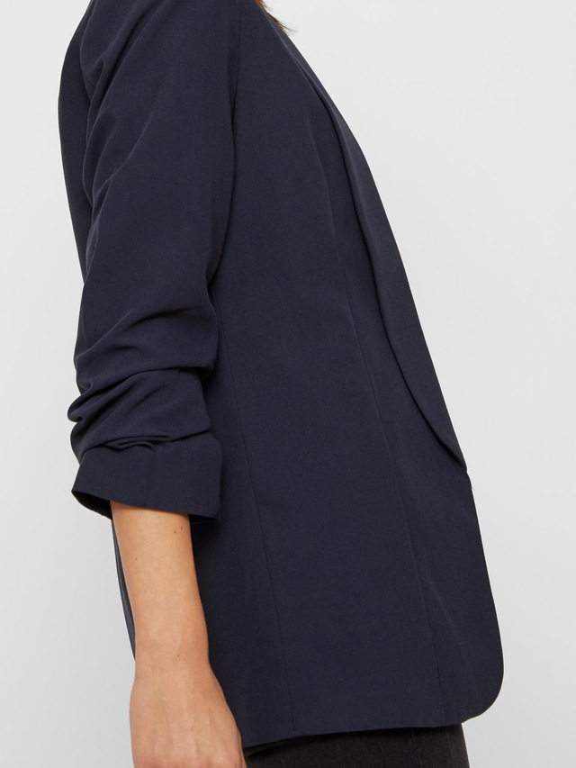 pieces »PCBOSELLA 3/4 BLAZER NOOS« Materialmix, regular fit