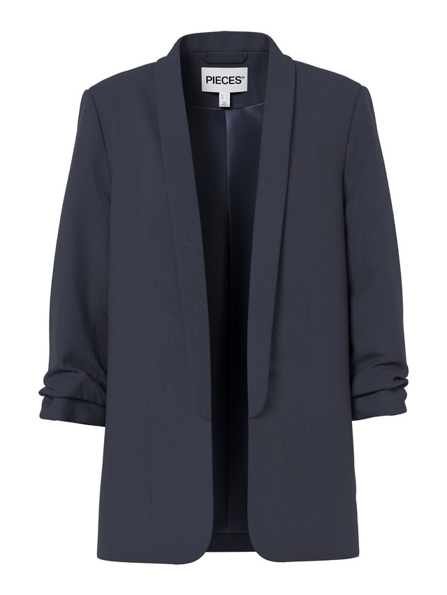 pieces »PCBOSELLA 3/4 BLAZER NOOS« Materialmix, regular fit
