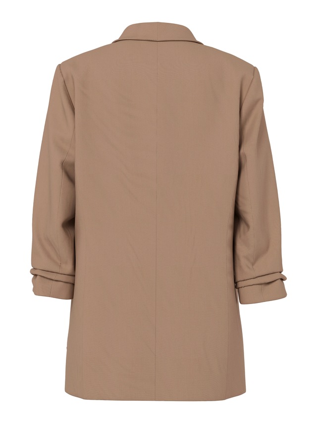 pieces »PCBOSELLA 3/4 BLAZER NOOS« Materialmix, regular fit