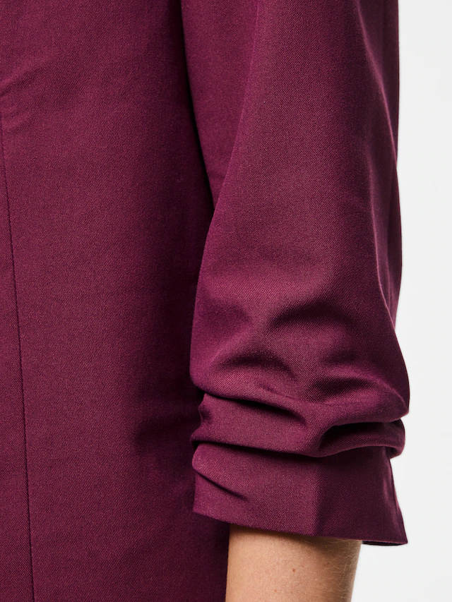 pieces »PCBOSELLA 3/4 BLAZER NOOS« Materialmix, regular fit