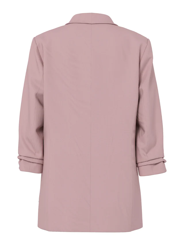 pieces »PCBOSELLA 3/4 BLAZER NOOS« Materialmix, regular fit