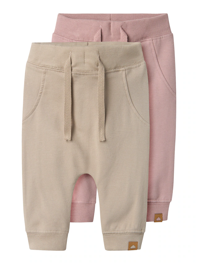 Name It Sweathose »NBNTAKKI mit verstellbarem Bund und bequemer Form« meliert, regular fit, Baumwollmix, Sweatware