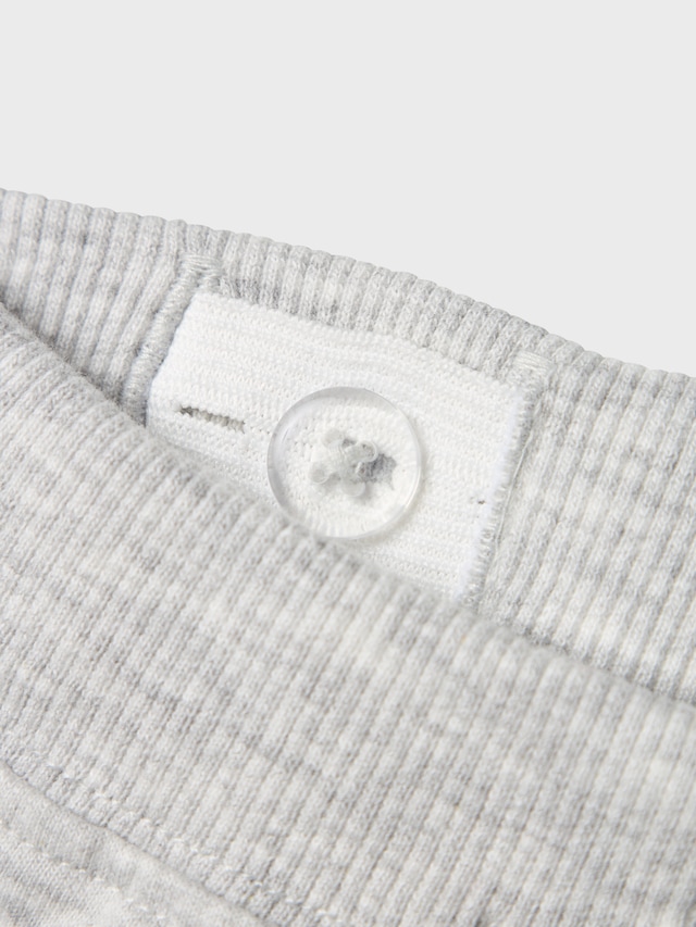 Name It Sweathose »NBNTAKKI mit verstellbarem Bund und bequemer Form« meliert, regular fit, Baumwollmix, Sweatware