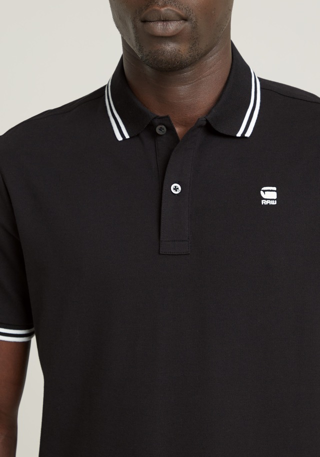 G-STAR Poloshirt »Poloshirt Dunda slim stripe« in Kurzarm-Form