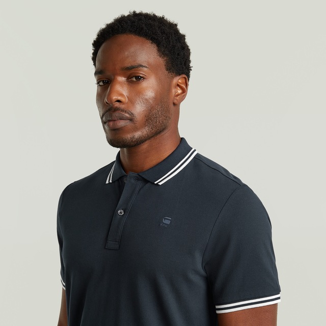 G-STAR Poloshirt »Poloshirt Dunda slim stripe« in Kurzarm-Form
