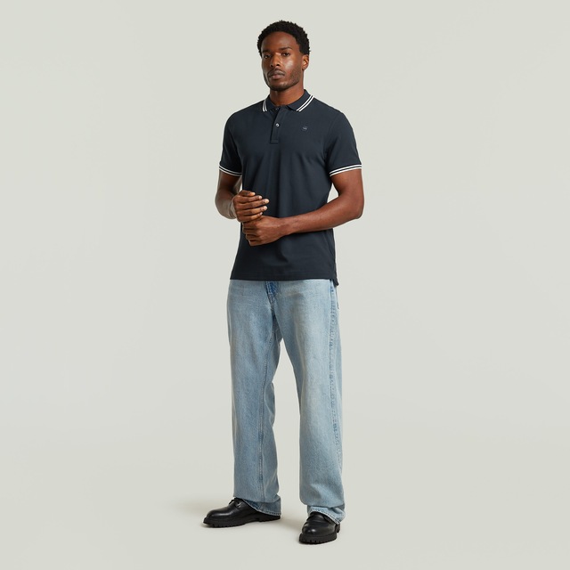 G-STAR Poloshirt »Poloshirt Dunda slim stripe« in Kurzarm-Form