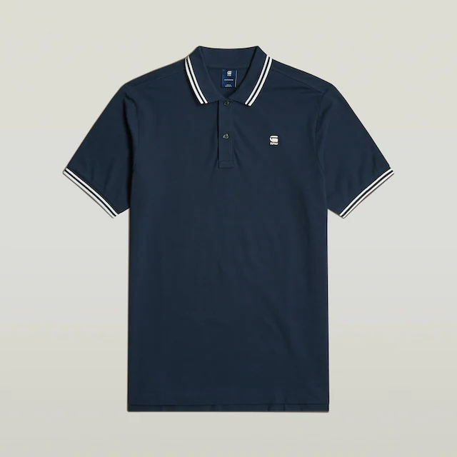 G-STAR Poloshirt »Poloshirt Dunda slim stripe« in Kurzarm-Form