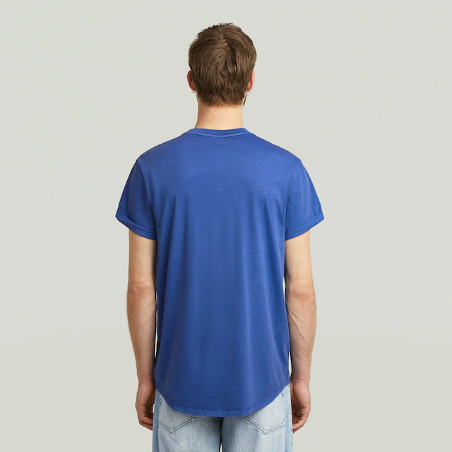 G-STAR Kurzarmshirt »Lash« Rundhals, Logoapplikation