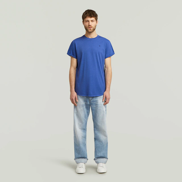 G-STAR Kurzarmshirt »Lash« Rundhals, Logoapplikation