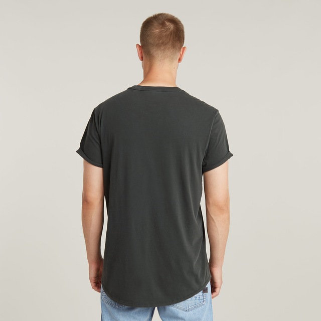 G-STAR Kurzarmshirt »Lash« Rundhals, Logoapplikation