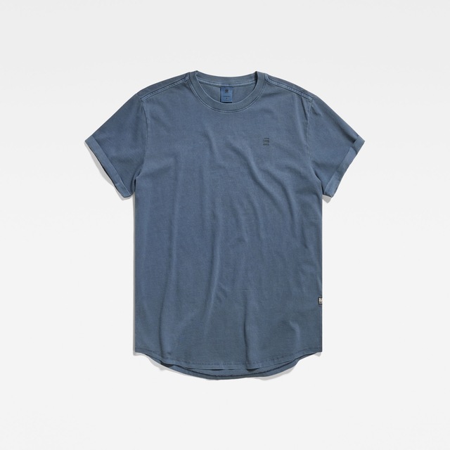 G-STAR Kurzarmshirt »Lash« Rundhals, Logoapplikation