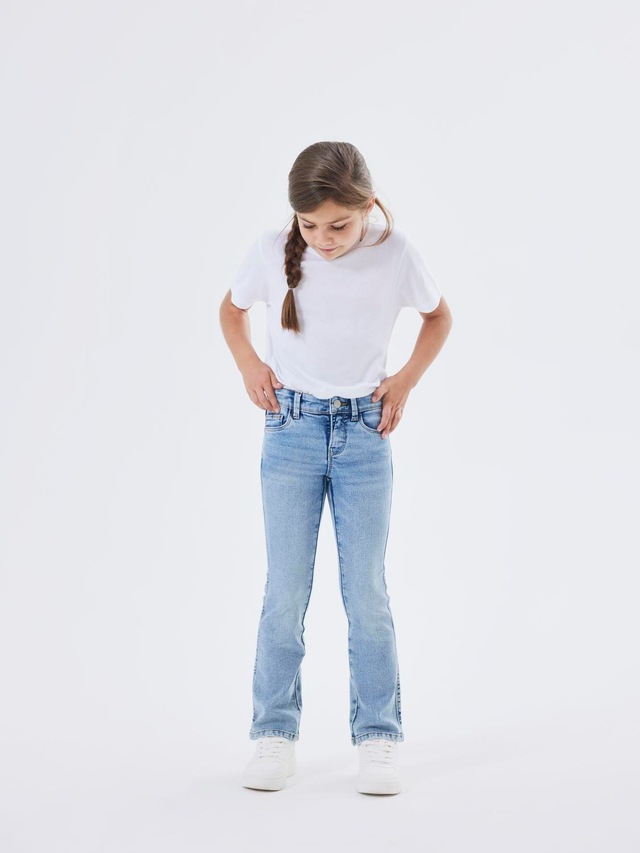 Name It Bootcut-Jeans »NKFPOLLY SKINNY BOOT JEANS 1142-AU NOOS« mit Stretch