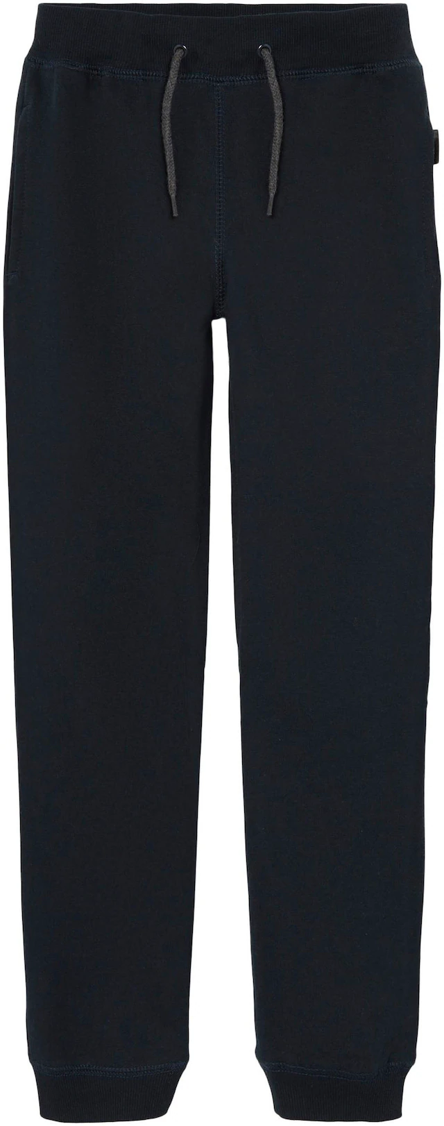 Name It Sweathose »NKMSWEAT – Jogger mit verstellbarem Bund und Rippbündchen« unifarben, casual, regular fit, angeraute Sweatware