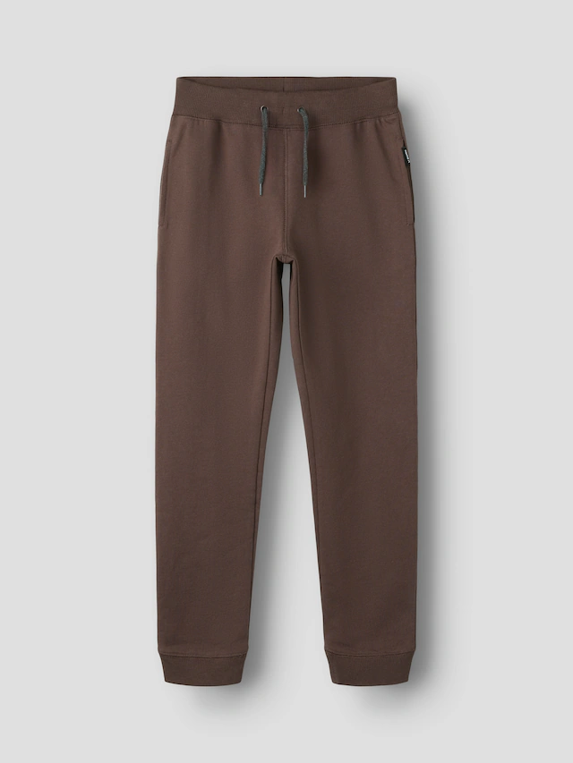 Name It Sweathose »NKMSWEAT – Jogger mit verstellbarem Bund und Rippbündchen« unifarben, casual, regular fit, angeraute Sweatware