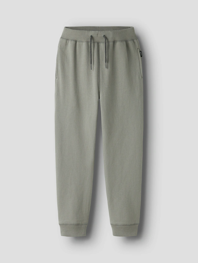 Name It Sweathose »NKMSWEAT – Jogger mit verstellbarem Bund und Rippbündchen« unifarben, casual, regular fit, angeraute Sweatware