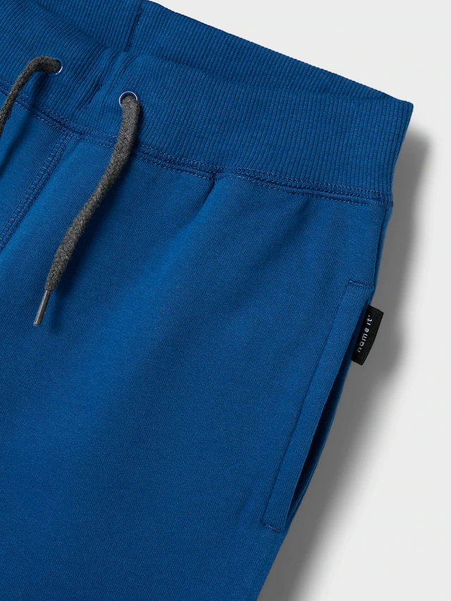 Name It Sweathose »NKMSWEAT – Jogger mit verstellbarem Bund und Rippbündchen« unifarben, casual, regular fit, angeraute Sweatware