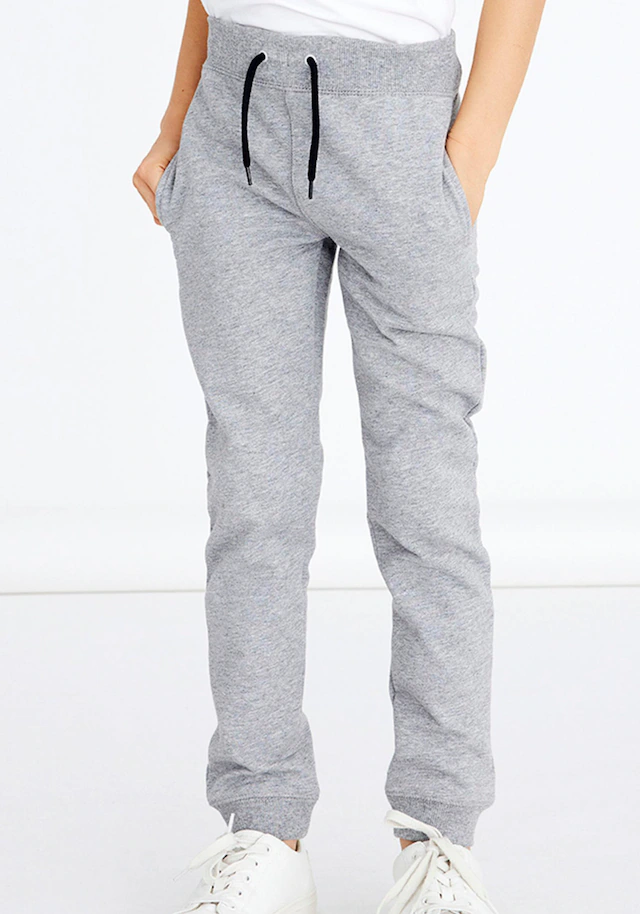 Name It Sweathose »NKMSWEAT – Jogger mit verstellbarem Bund und Rippbündchen« unifarben, casual, regular fit, angeraute Sweatware