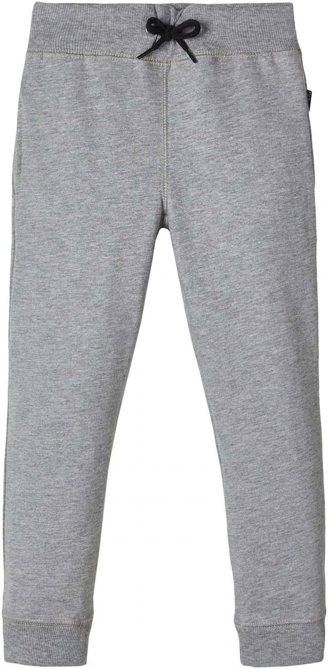 Name It Sweathose »NKMSWEAT – Jogger mit verstellbarem Bund und Rippbündchen« unifarben, casual, regular fit, angeraute Sweatware