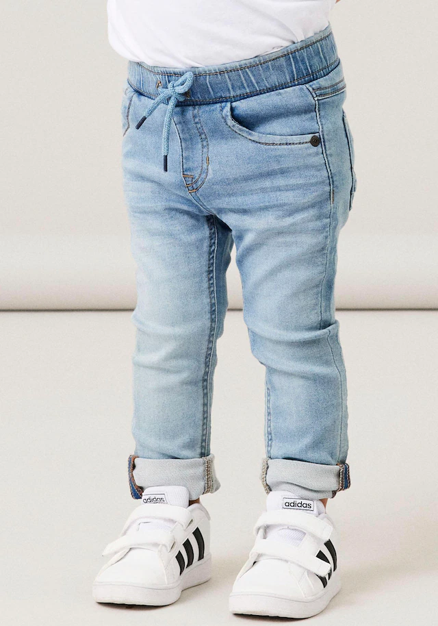 Name It Schlupfjeans »NMMRYAN SLIM SWE JEANS 2472-TH NOOS« im Jogging Style