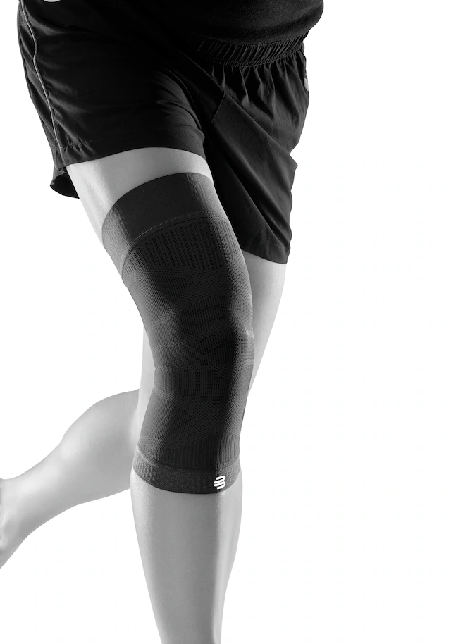 Bauerfeind Kniebandage »Sports Compression Knee Support« für Basketball, beidseitig tragbar