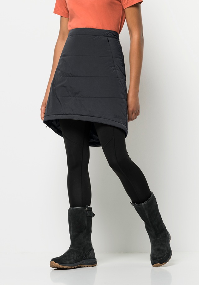 Jack Wolfskin A-Linien-Rock »ALPENGLUEHEN SKIRT W« Winterrock, warm, winddicht und wasserabweisend