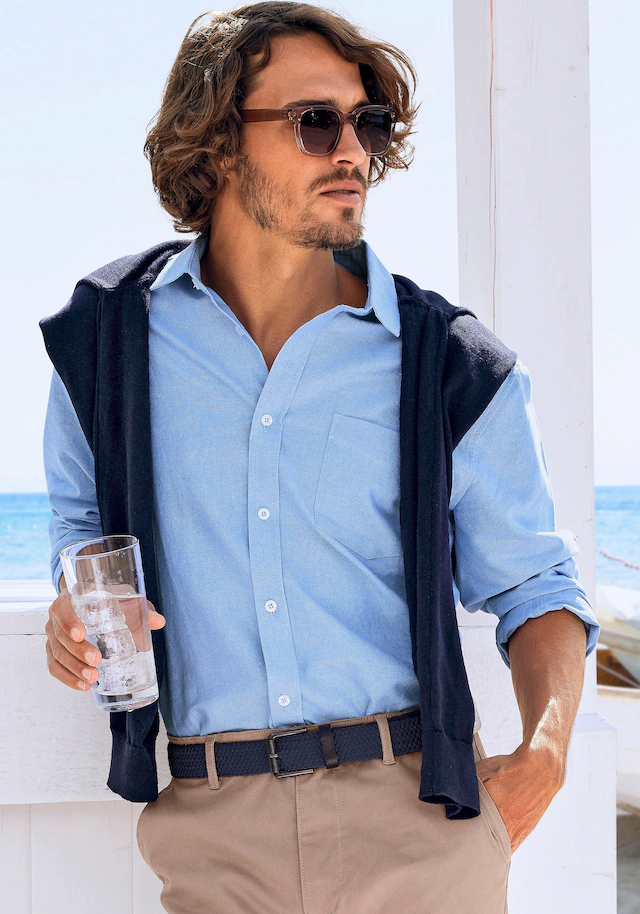 AUTHENTIC LE JOGGER Hüftgürtel »Herrengürtel, Anzuggürtel, Jeansgürtel, Hosengürtel, Stretchgürtel« Flechtgürtel, Gürtel für Jeans & Hosen aus elastischem Material