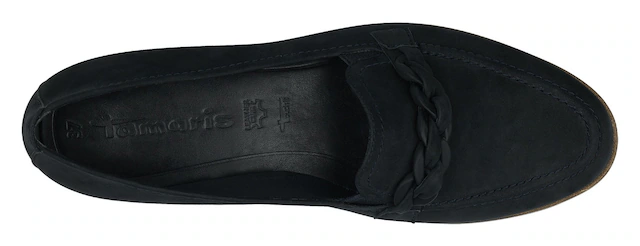 Tamaris Loafer Chunky Slipper, Plateau Slipper mit seitlichen Stretcheinsätzen