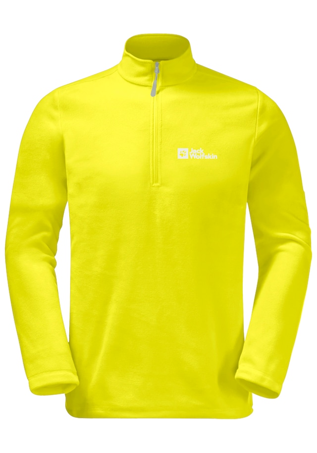 Jack Wolfskin Stehkragenpullover »TAUNUS HZ M« Fleecepullover, Halfzip-Reißverschluss, Stehkragen