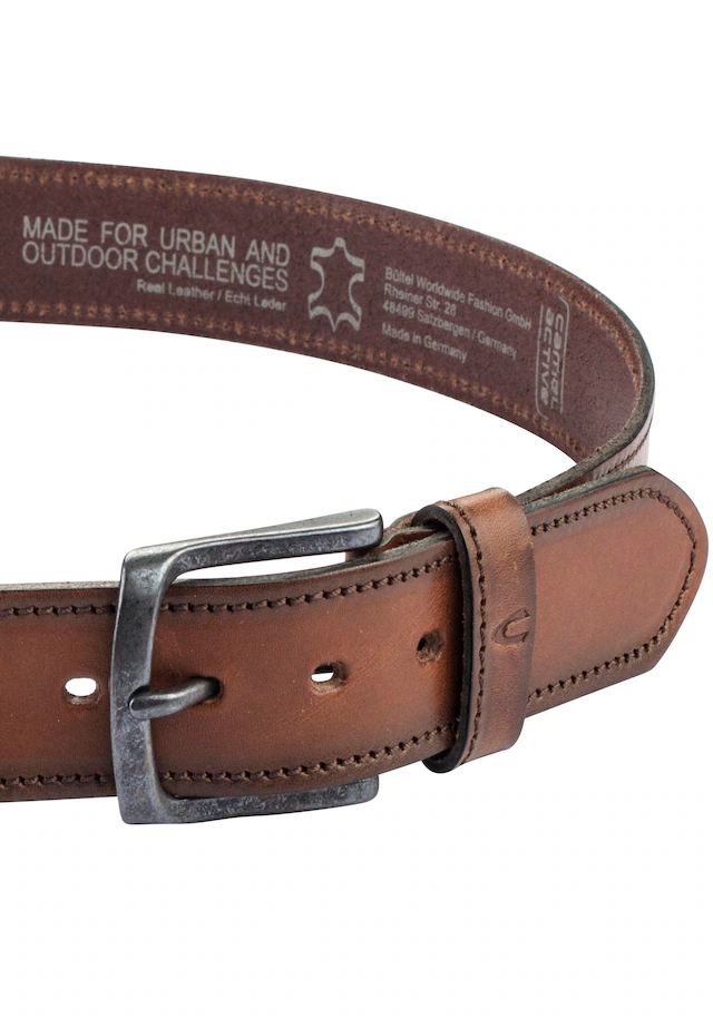 camel active Hüftgürtel »CA Gürtel« im used-Look