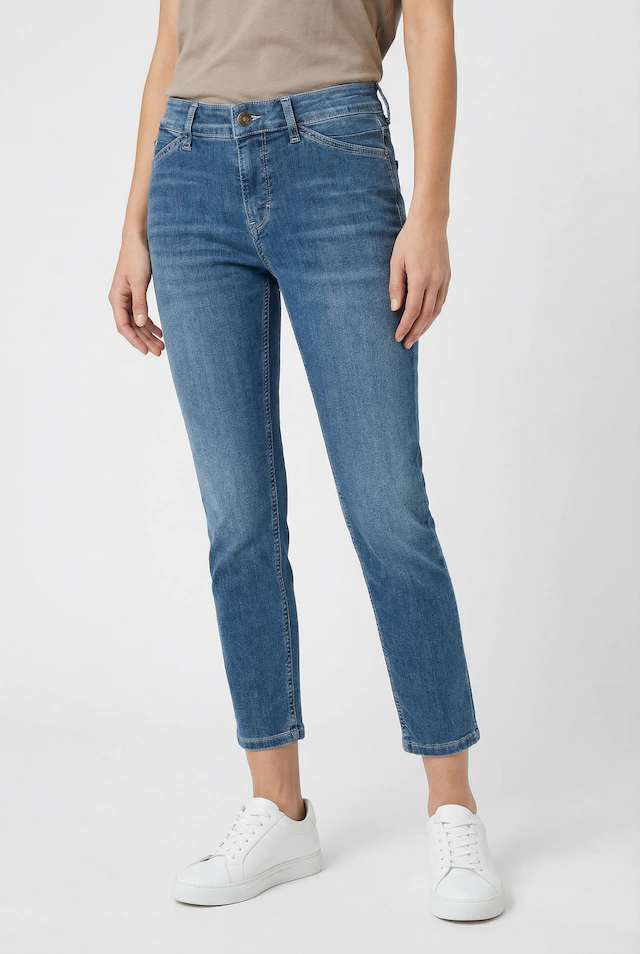 MAC 7/8-Jeans »Dream Summer« verkürzt mit Schlitz am Saum