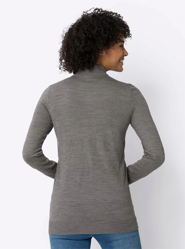 Classic Basics Stehkragenpullover »Pullover«