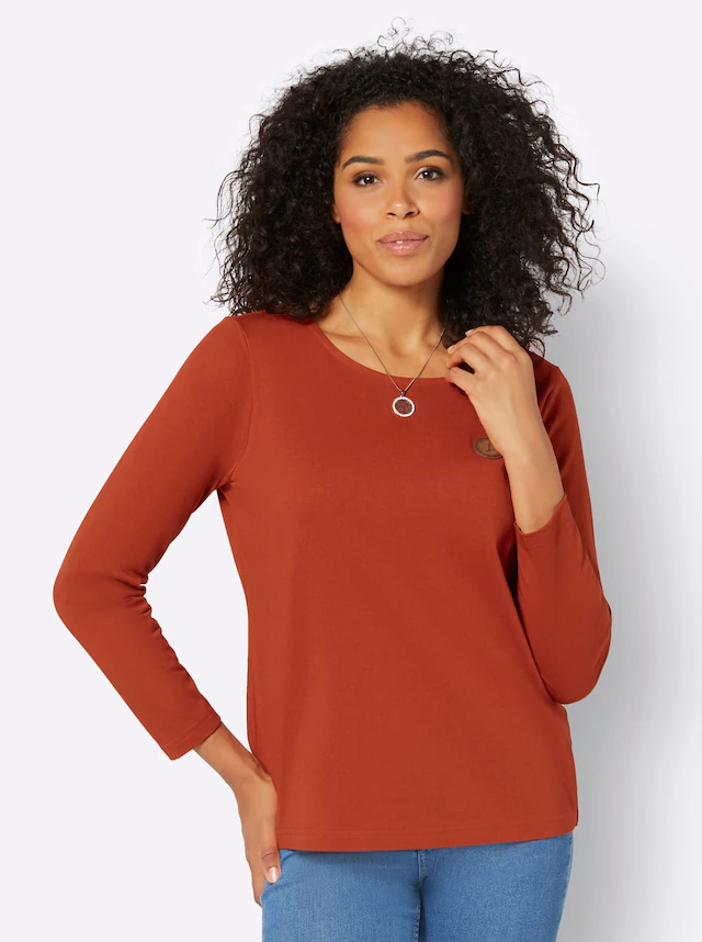 Casual Looks Rundhalsshirt »Shirt« 1 Stk.