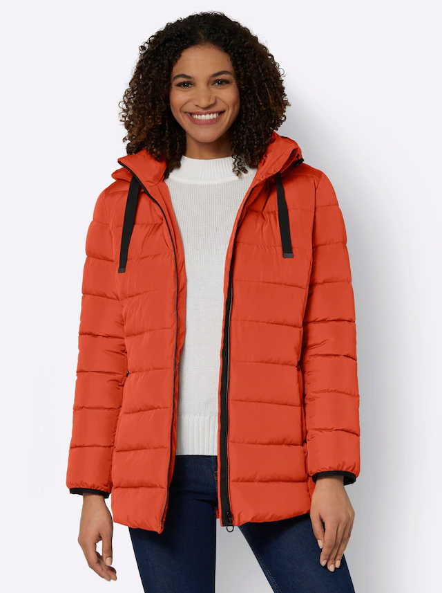 Casual Looks Steppjacke mit Kapuze